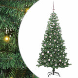 Vidaxl kerstboom met 300 led met standaard groen 240 cm pvc