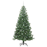 Vidaxl kerstboom met 300 led met standaard groen 240 cm pvc