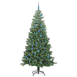 Vidaxl kerstboom met 300 led met standaard groen 240 cm pvc