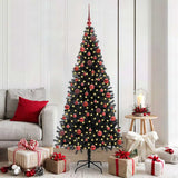 Vidaxl kerstboom met 300 led met standaard zwart 180 cm pvc