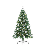 Vidaxl kunstmatig voorverlicht kerstboom met 150 led groen 120 cm pvc