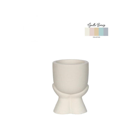 Idéer 4 årstider dagdrømmeurtepotte 7,5x7,5xh10cm creme