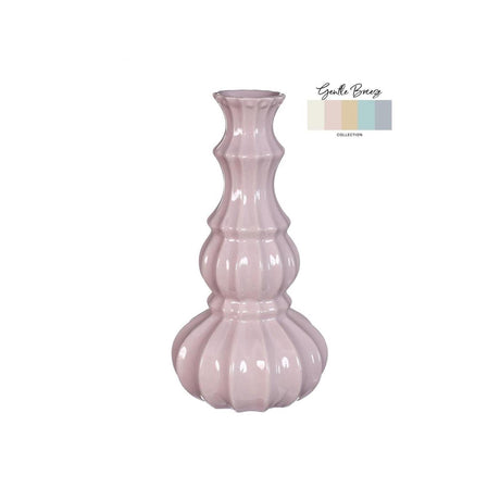 Idéer 4 sæsoner vase delphi ø10,3xh20cm blød pink