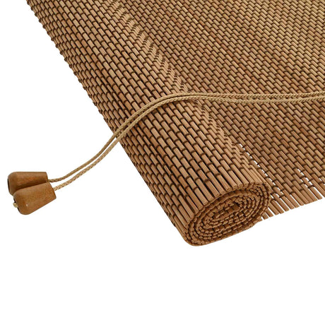 Vidaxl rolgordijn bruin 50 x 160 cm bamboe
