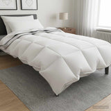 Vidaxl dekbedset 3 st 155 x 220 cm alle seizoenen bamboe wit