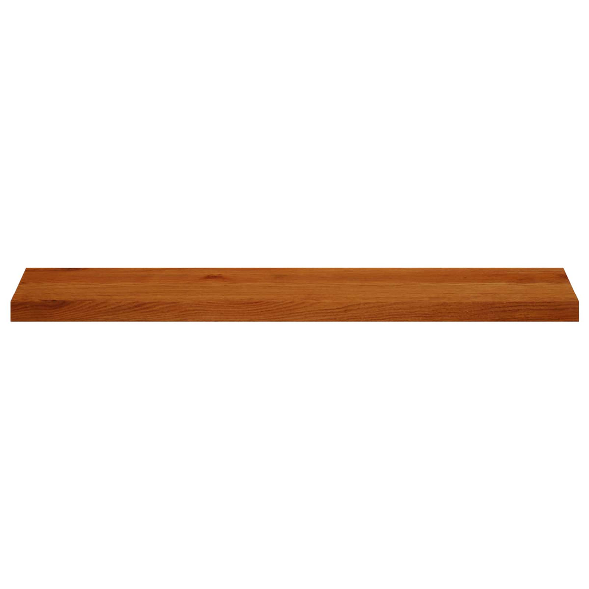 Vidaxl trap tread 2 st 120 x 30 x 2 cm bruin massief eikenhout