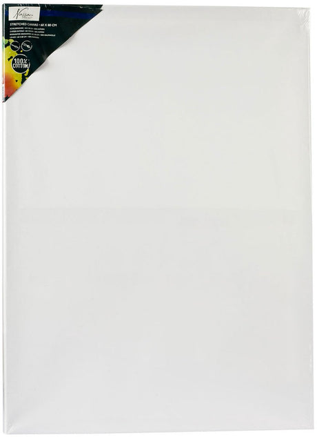 Kreativt håndværk gruppe lærred maleri lærred bomuld 60x80 cm hvid maleri.