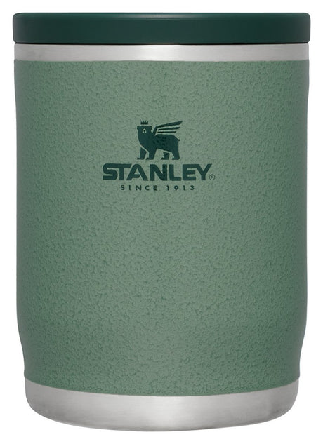 Stanley adventure to-go termokande madkasse 0,53l - 6 timer varm - 6 timer kold - lækagesikker madbeholder - nem påfyldning og rengøring - BPA-fri - hammertone grøn