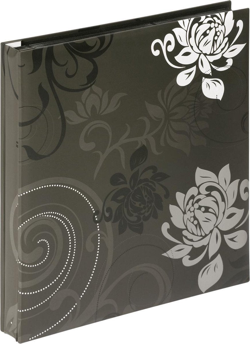Walther me-201-b grindy - memo lager album - størrelse 23 x 24 cm - 200 billeder 11,5 x 15,5 cm - sort