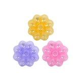 Decoris tallerken blomsterglas 3 assorteret ø20,7xh2cm