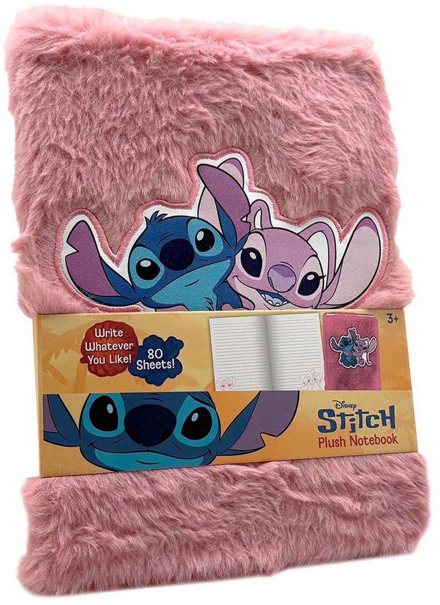 Umærket sans marque stitch plys notebook stitch angel.