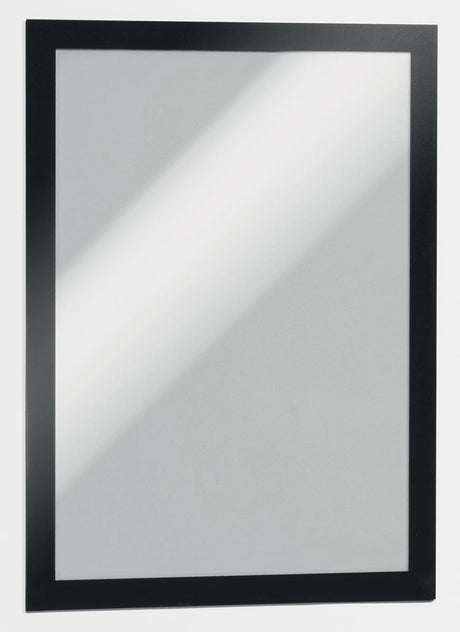 Holdbart duraframe format 21 x 297 cm (a4) sort 2 stk