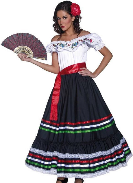 Vegaoo fancy dress kostume Spansk danser til kvinder festtøj - fancy dress - medium