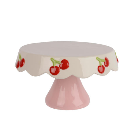 Decoris etagere kersen porselein ã˜24xh13cm