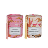 Decoris duftlys i æske ø8,5xh10,5cm 2 assorteret