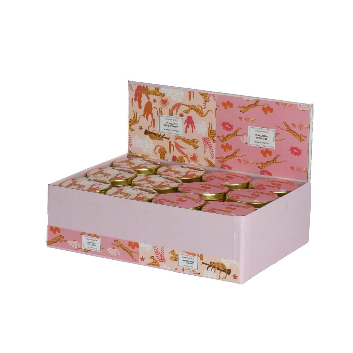 Decoris duftlys i dåse ø7,8xh4,5cm