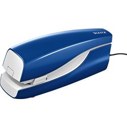 Leitz nexxt elektrische nietmachine voor contactloos nieten - niet tot 20 vel - blauw