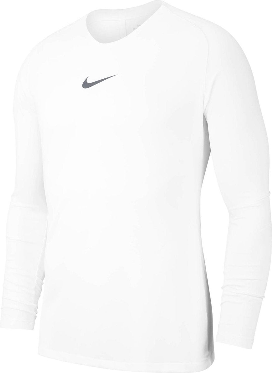 Nike park førstelags skjorte langærmet børn - hvid | størrelse: 152