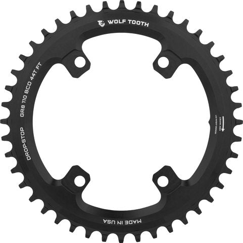 Ulvetandkomponenter 110 bcd asymmetrisk 4-arms kædering til shimano grx