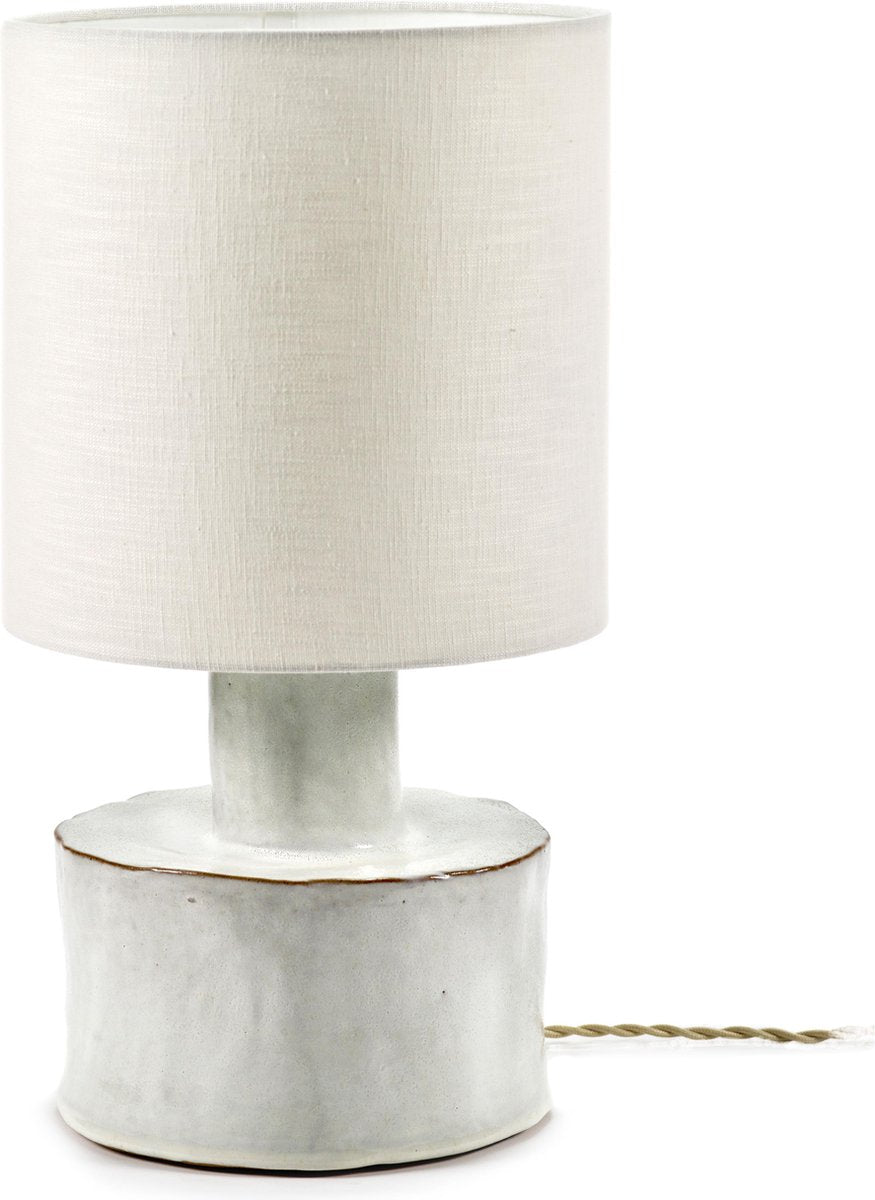 Serax - marie michielssen belysning - bordlampe - hvid - 25 ø - h 47.00cm - 3.80kg