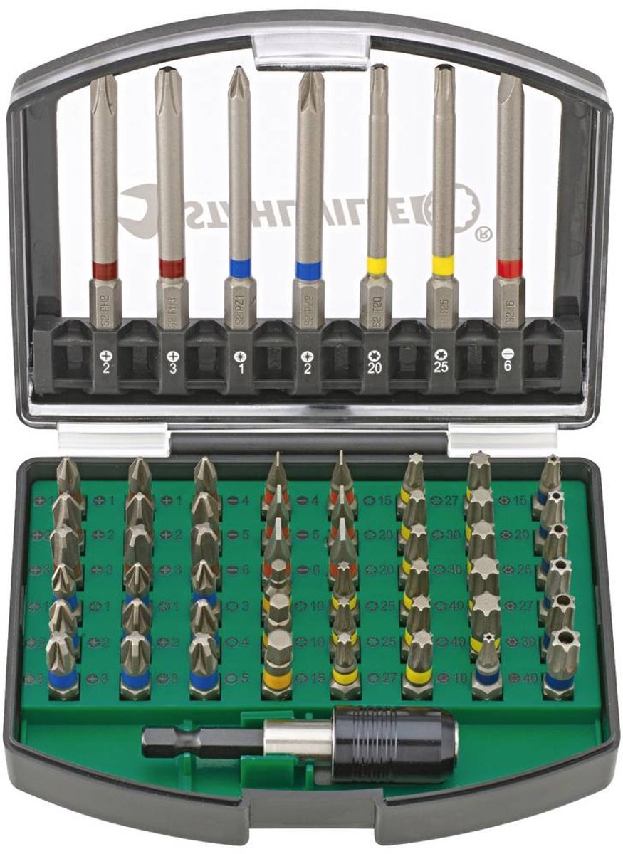 Stahlwille 1206 96080156 bit sæt 56 dele inkl. bit holder