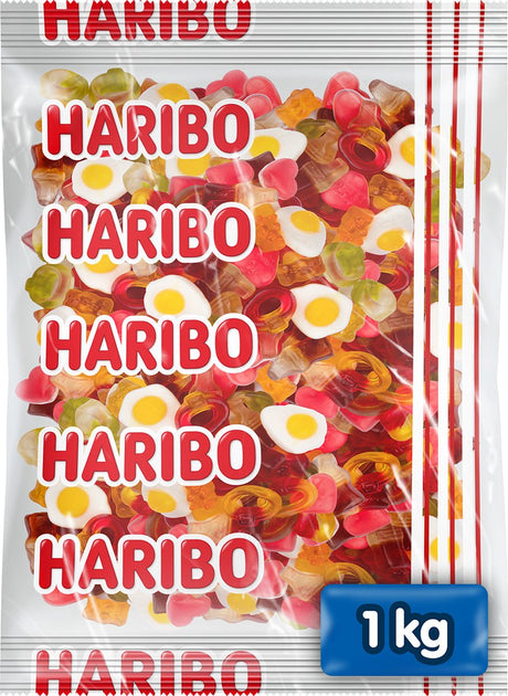 Haribo starmix - slikmix i frugtsmag - 1 kg pose