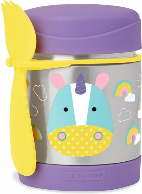 Skip hop zoo opbevaringsboks - termisk - snackboks - enhjørning