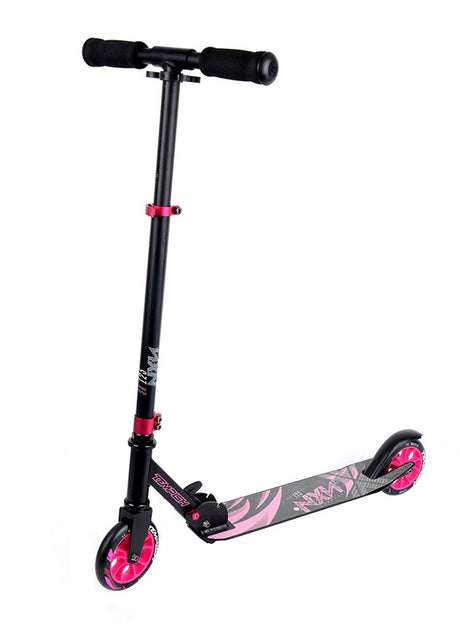 Tempish nixin 125 ii børnescooter - løbehjul til børn - 125 mm hjul - letvægts aluminium løbehjul - pink