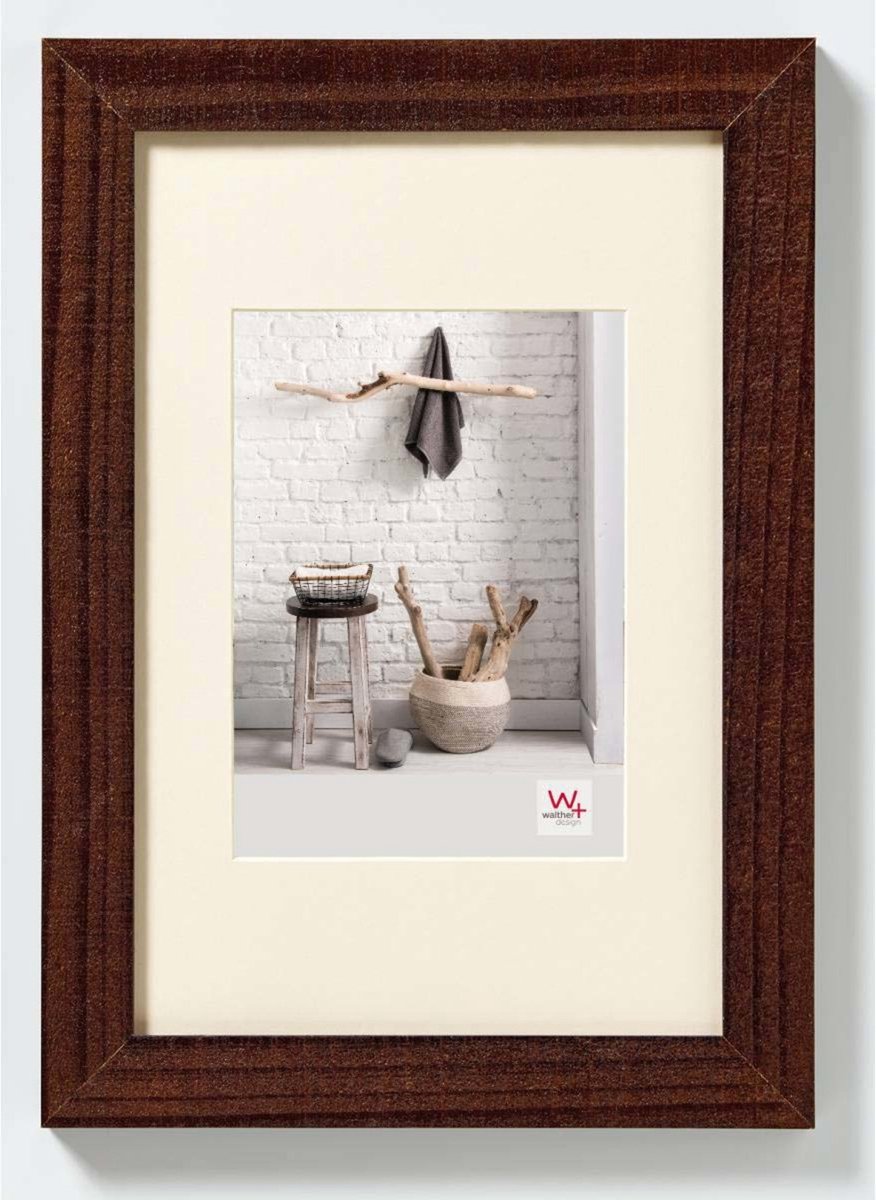 Walther home - træramme - fotostørrelse 30x40 cm - valnød