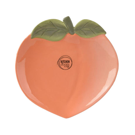 Decoris bord dolomit 16cm ferskenform