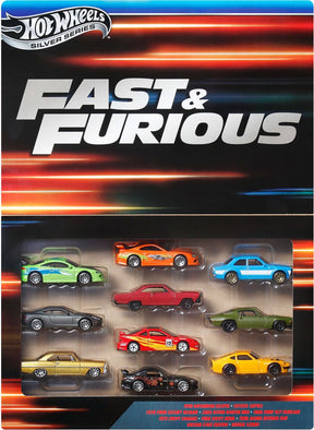 Hot wheels fast furious 10 pack biler jct92
