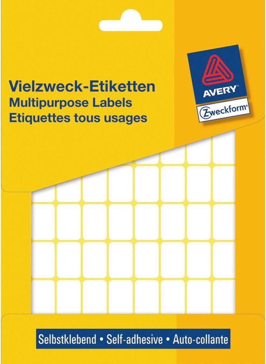 Avery husmærke 3312 manuel etiket 181x12mm