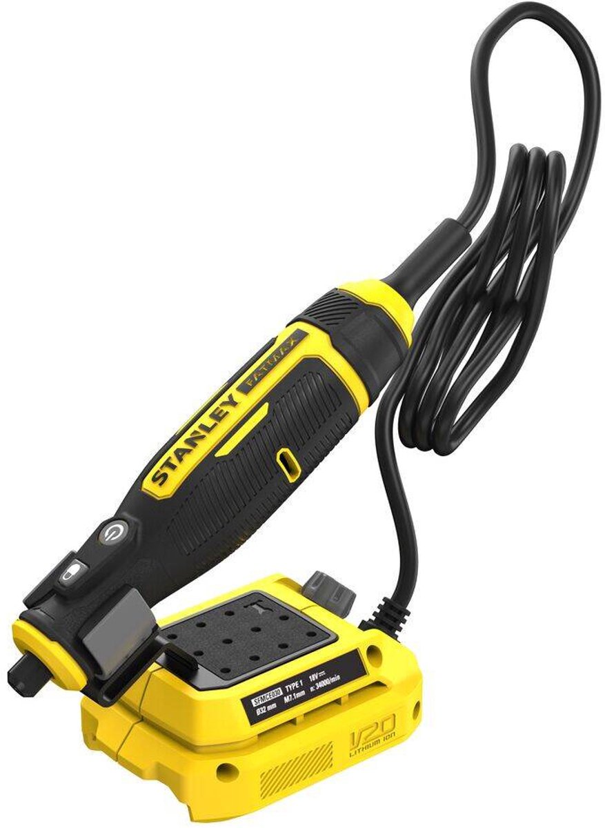 Stanley Fatmax 18V multiværktøj med 33 tilbehør (uden batteri) SFMCE030B-XJ