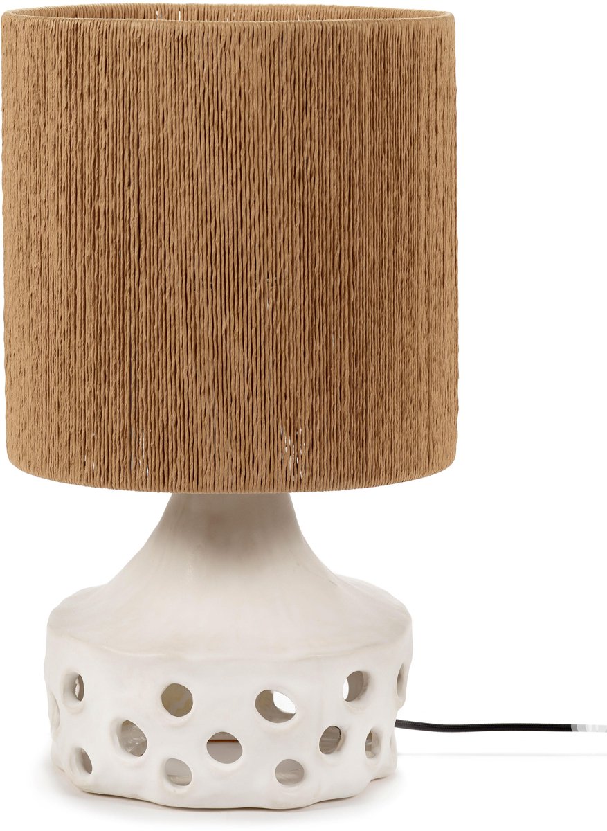 Serax - sophie casier oya - bordlampe - beige brun - 25 ø - h 42.00cm - 3.28kg