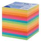 Terningholder farvet refill 700 sedler 9 x 9 cm