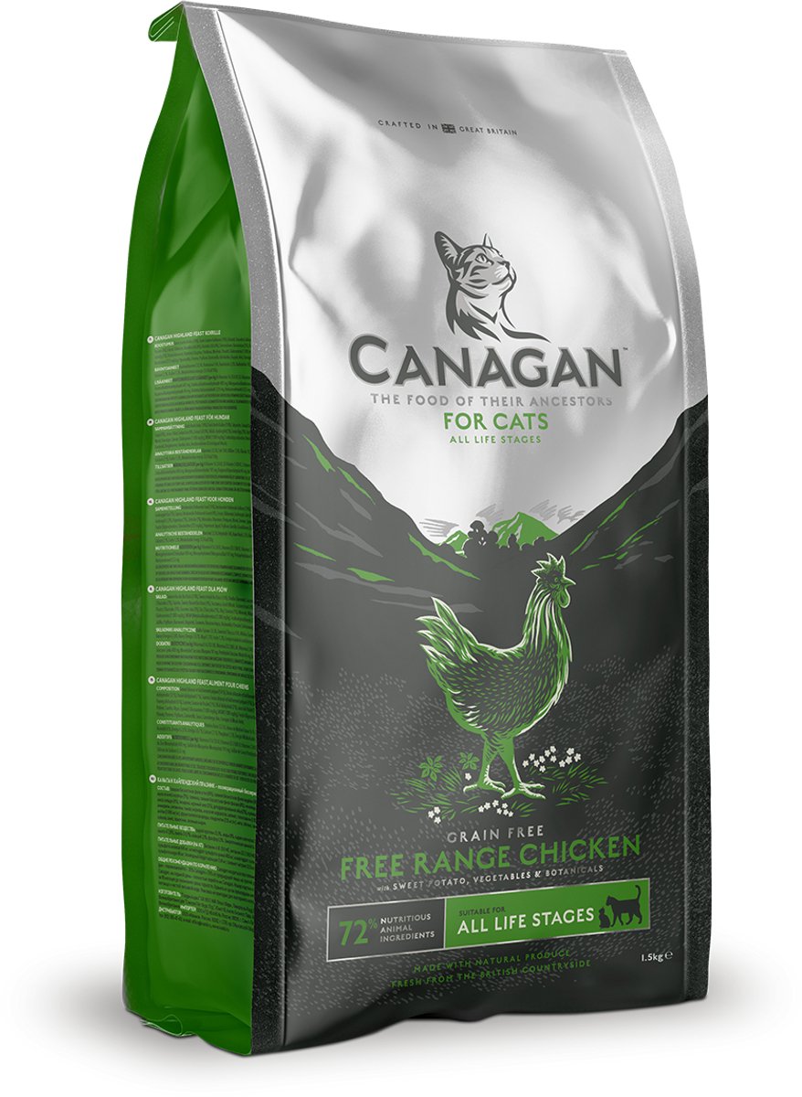 Canagan kornfri kylling 4 kg
