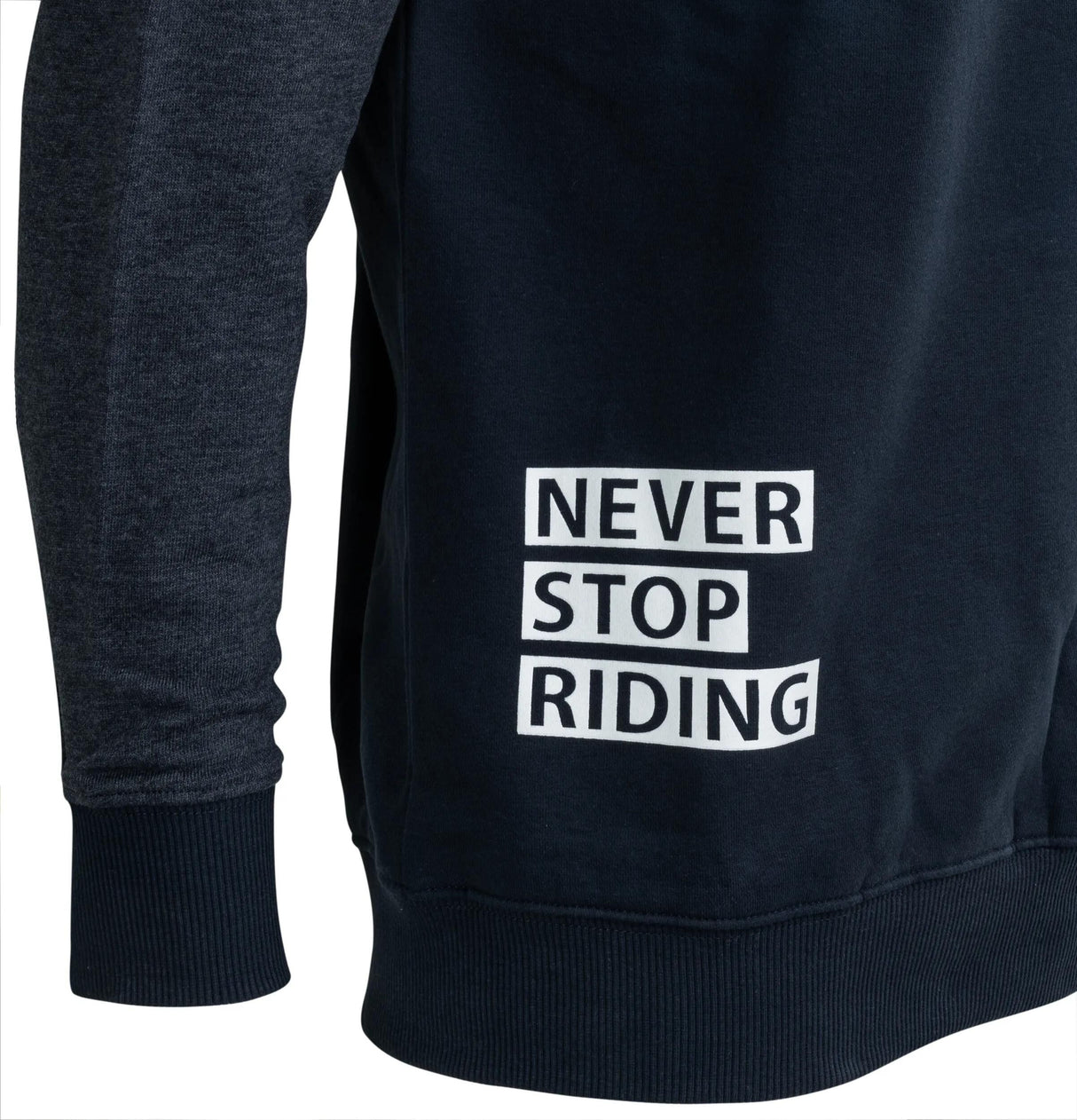 Contec sweatshirt stop aldrig med at ride ct sweatshirt stop aldrig med at ride blå størrelse m