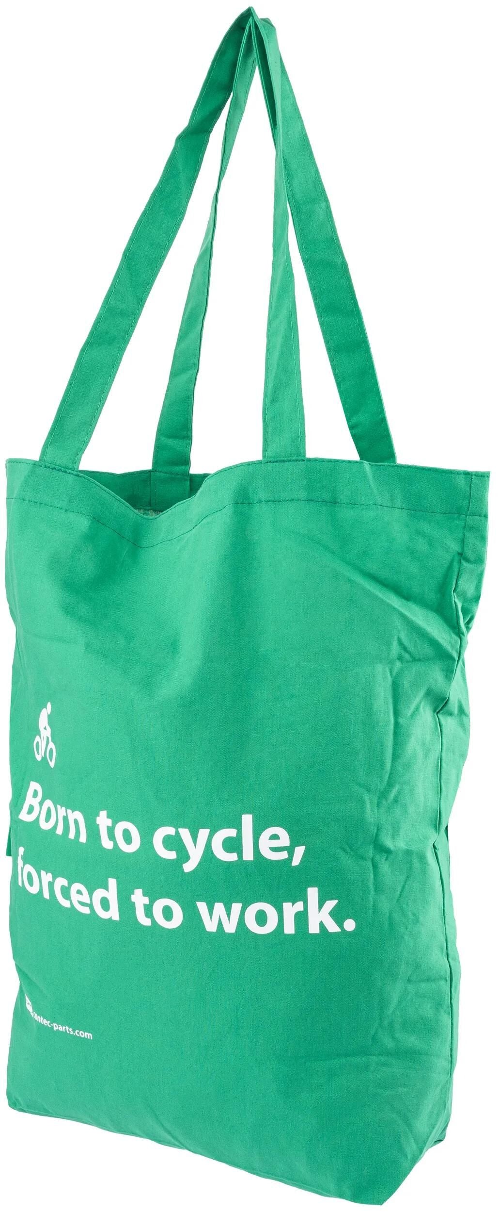 Contec tasche born to cycle ct bomuldstaske born to cycle bag foldbar grøn