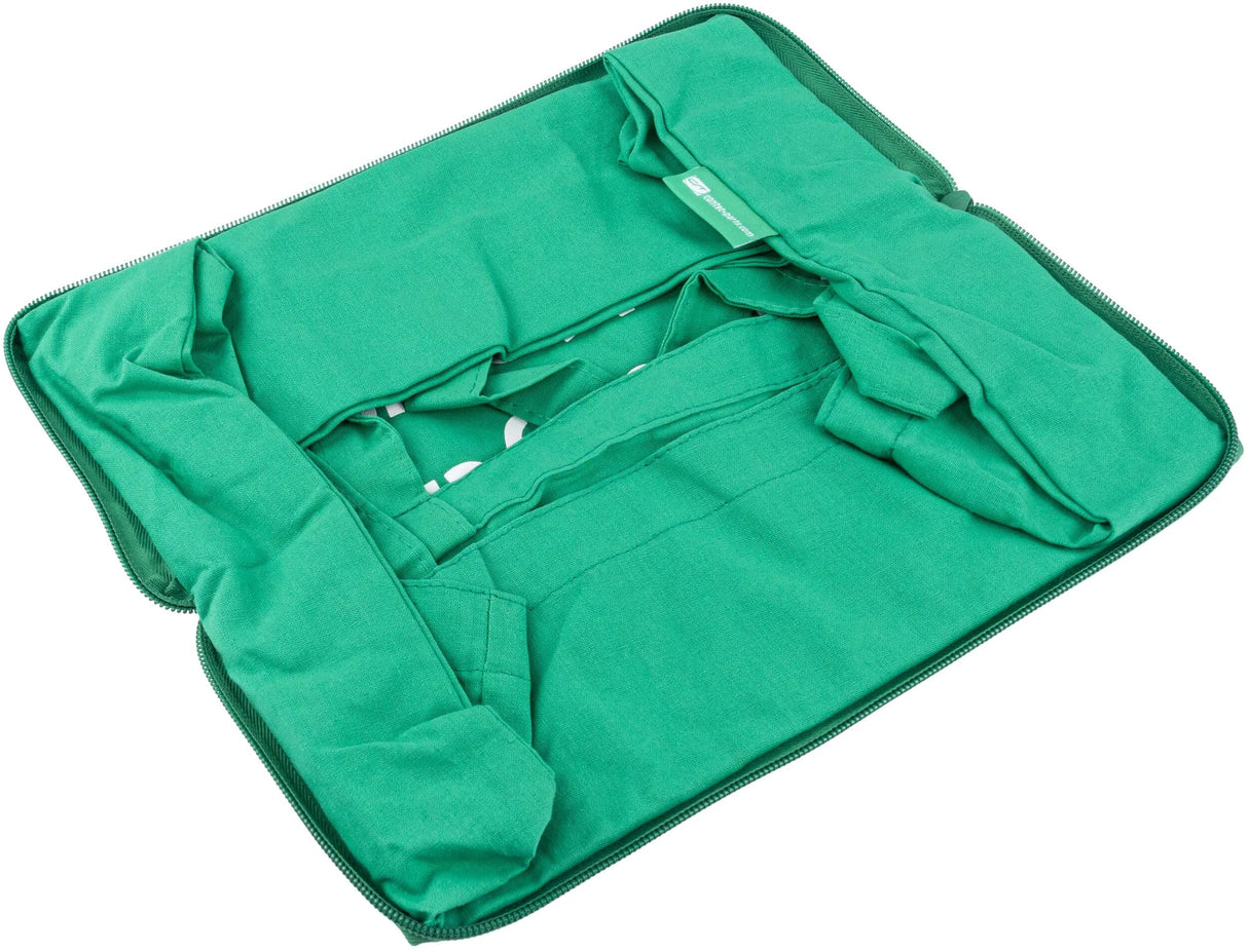 Contec tasche born to cycle ct bomuldstaske born to cycle bag foldbar grøn