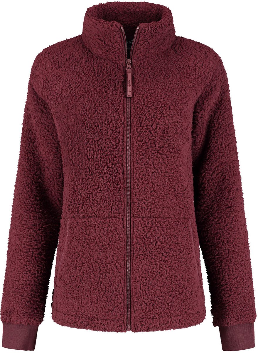 Kjelvik mies xg dames outdoorvest - burgundy