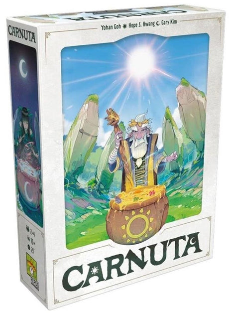 Asmodee brætspil carnuta strategisk kortspil til familier.