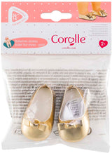 Corolle baby dukke guld ballerina sko - dukke tilbehør 36cm.
