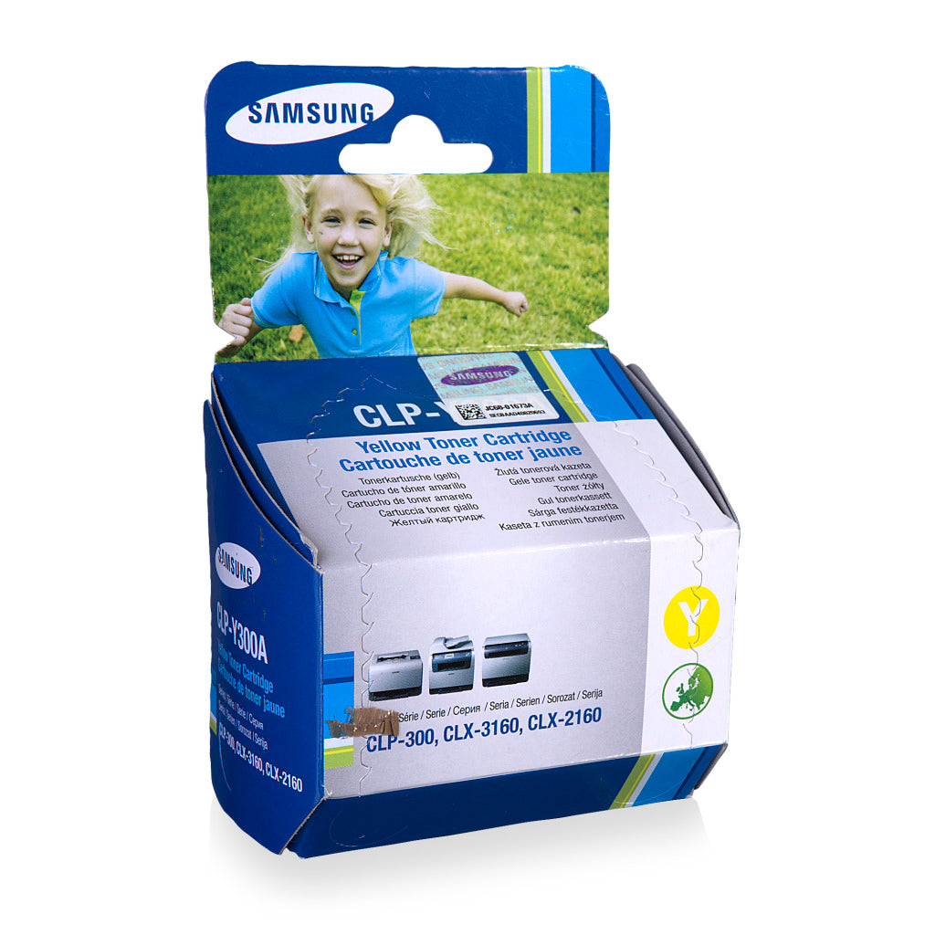 Samsung tonerpatron clp-y300a gul 1k