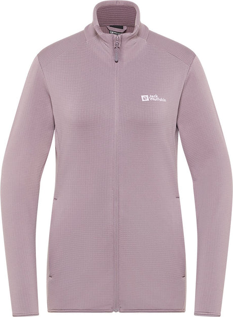 Jack wolfskin kolbenberg fz m udendørs vest til kvinder - vild blomst - s