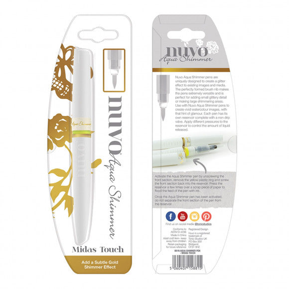 Nuvo by tonic studios nuvo • aqua shimmer pen midas touch