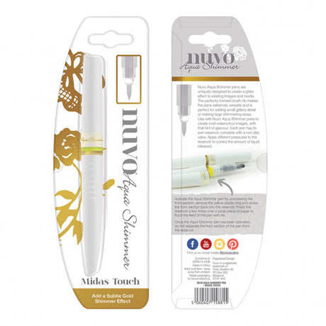 Nuvo by tonic studios nuvo • aqua shimmer pen midas touch
