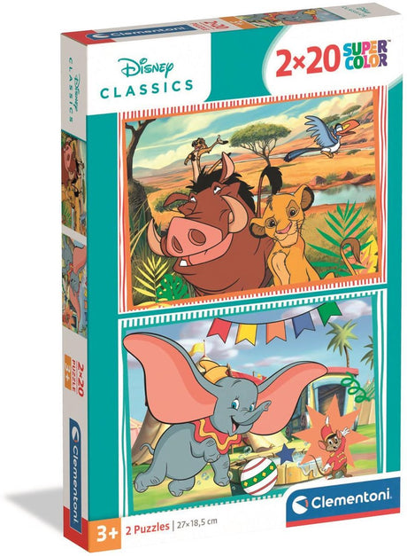Clementoni pzl 2x20 disney classic 2026.