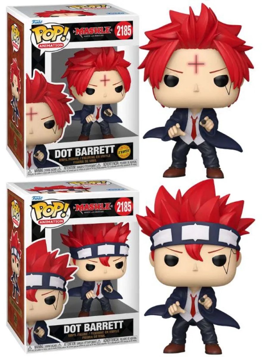 Funko mashle dot barrett (pop! animation) (chase edition möglich) vinyl figur 2185 unisex pop! - neutral - standard