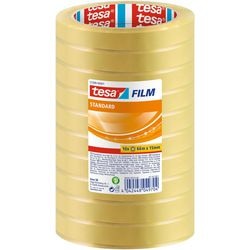 Tesa selvklæbende tape 66x15 pakke med 10 ruller