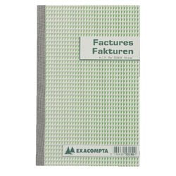 Exacompta register facturen 53280x 13,5x21cm tweevoud nl fr